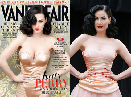 Katy Perry, Dita Von Teese Katy Perry, Dita Von Teese